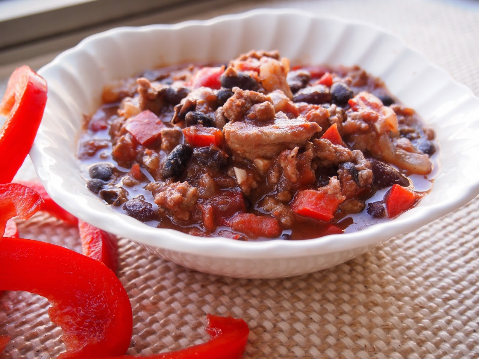 Lake Shore Lady Chicken Sausage and Turkey Chili