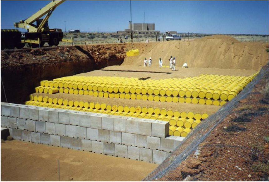 disposal of radioactive wastes Radioactive waste from nuclear medicine procedures can be dealt with either by simply storing the wastes safely till radioactive decay reduces the activity to a safe level or possibly by disposal of low-activity waste into the sewage system. disposal of radioactive wastes Radioactive waste from nuclear medicine procedures can be dealt with either by simply storing the wastes safely till radioactive decay reduces the activity to a safe level or possibly by disposal of low-activity waste into the sewage system.