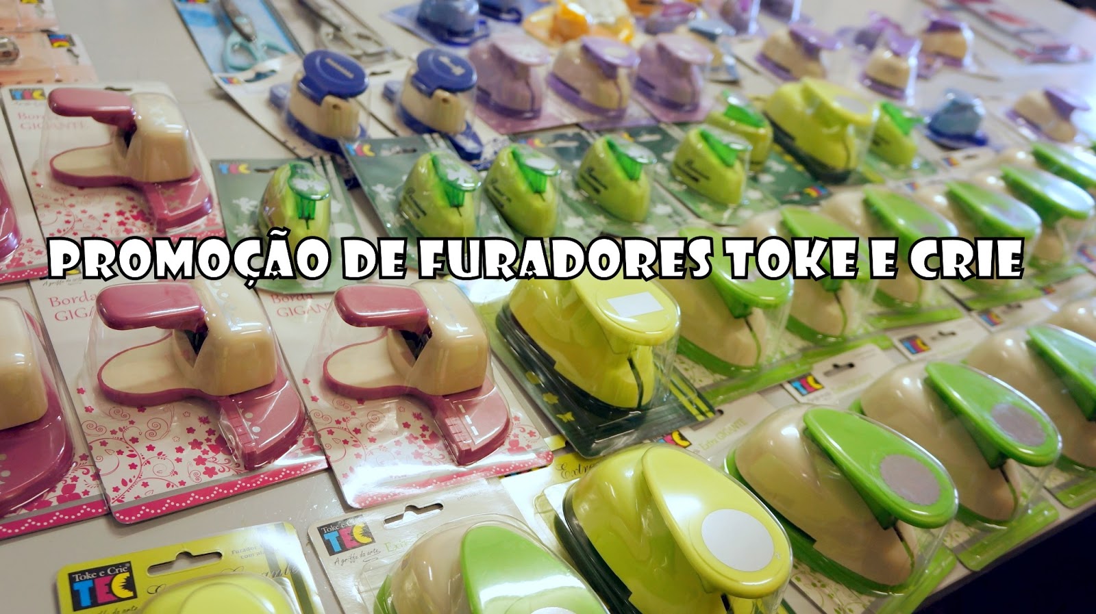 Vanessa Guazzelli Promoção furadores para scrapbook