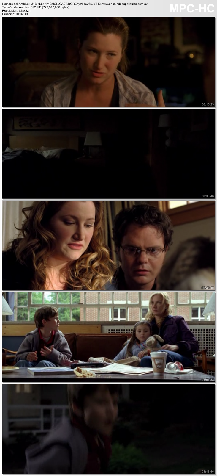 Capturas de la película.