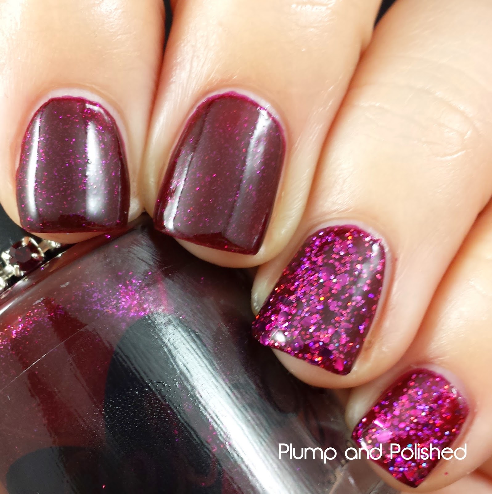 Ellagee - Sparkling Gemstones: Glimmering Garnet and Crushed Garnet