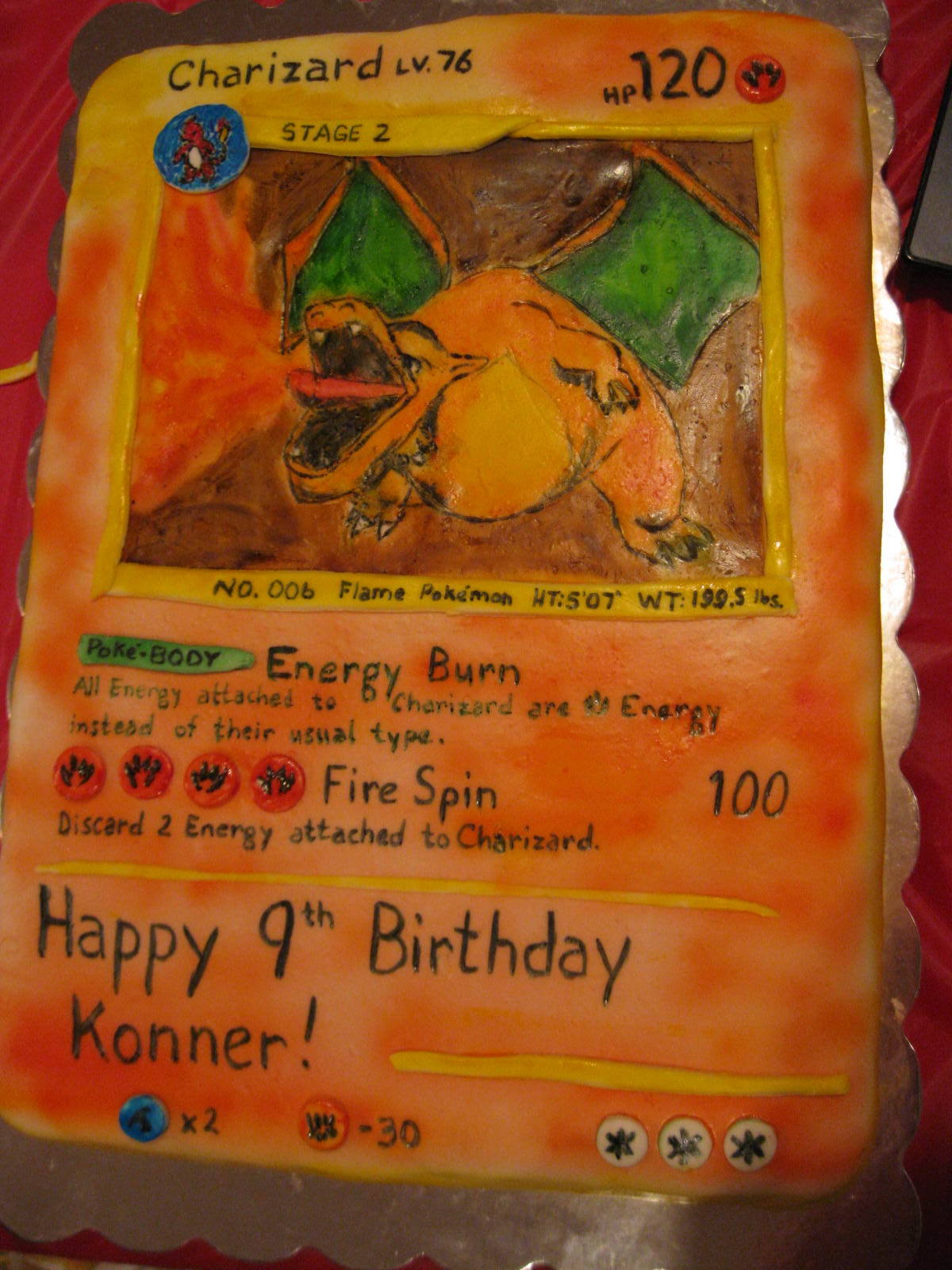 Cake It From Me: Pokemon Card Cake