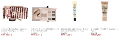 asos gran oferta too faced