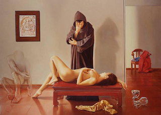 pintura-mujer-desnuda-cuadro-surrealismo Pinturas De Mujeres Desnudas Cuadros Surrealistas