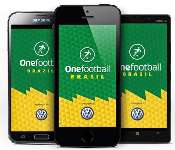 Onefootball : Get the World 2014 Brazil experience at the palm of your hand