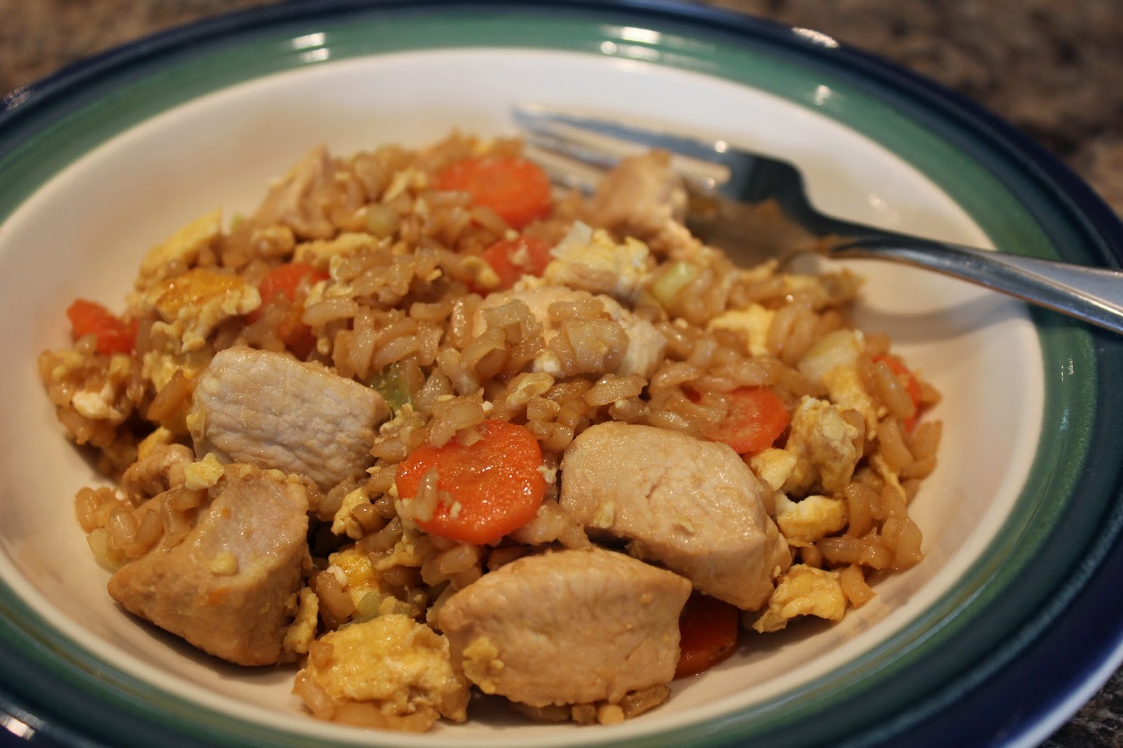 The Busy Moms' Recipe Box: Chicken and Egg Fried Rice