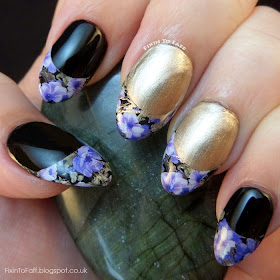 Floral French Tip water decals B058 from bornprettystore.