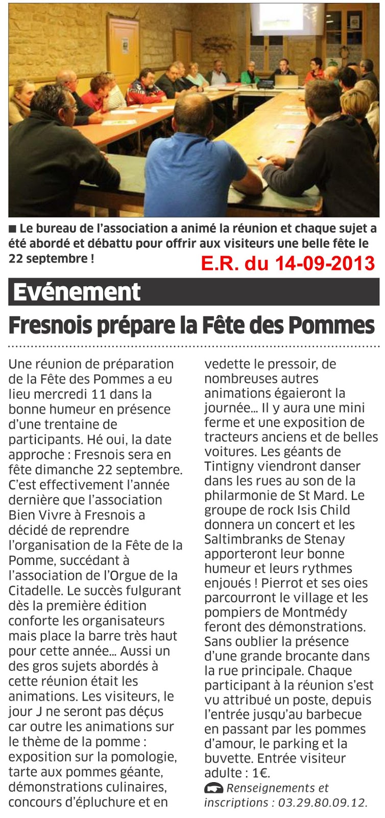 rencontre renaissance stenay