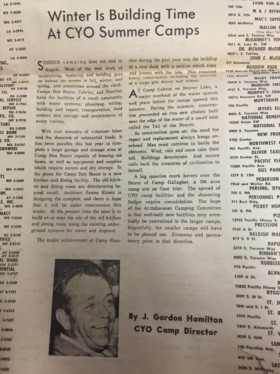 Catholic Youth Organization Summer Camp Cyo Camping The Heart Of The Story