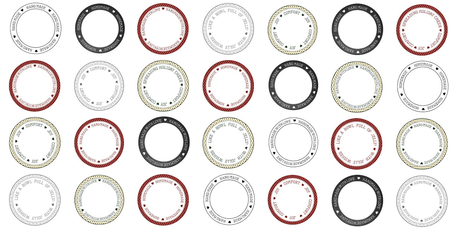 printable labels free