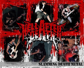 Hell After Death Band Slamming Death Metal Cianjur Logo Artwork Cover Foto Personil Wallpaper