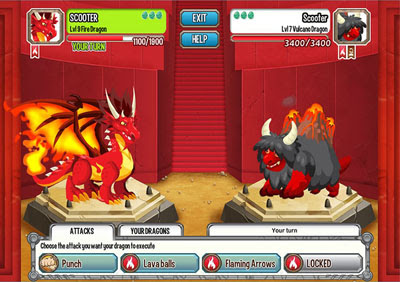 Dragon City Combattimenti