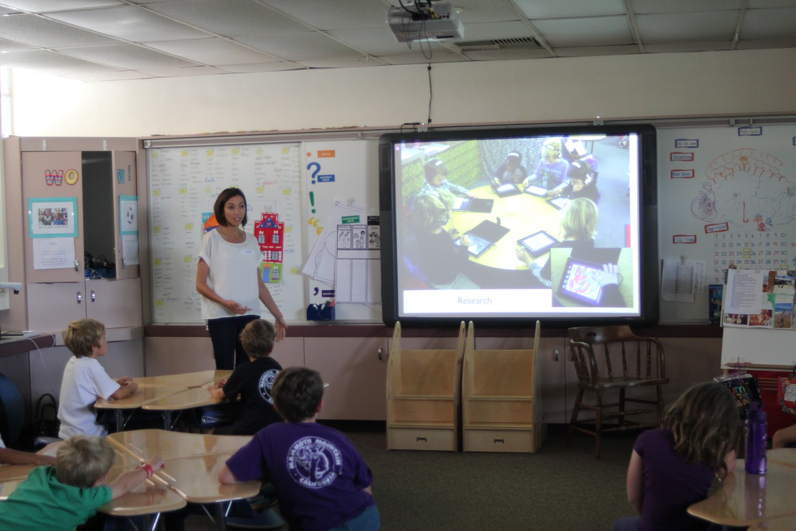 Storyboards in the Sand App Design for First Graders Building Blocks