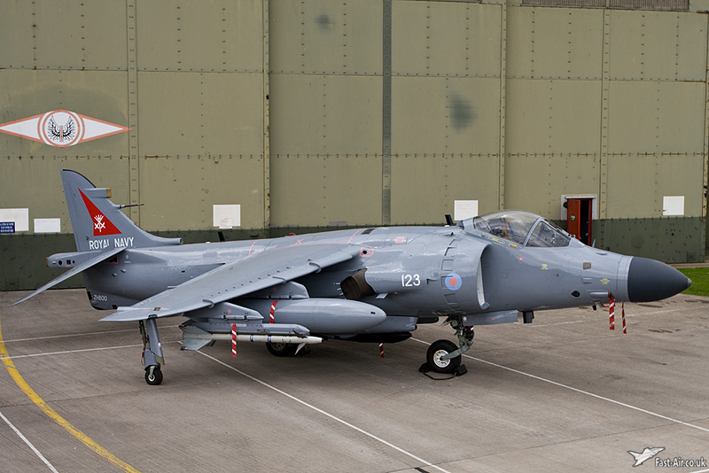 FA2 Sea Harrier Fighter Aircraft Picture