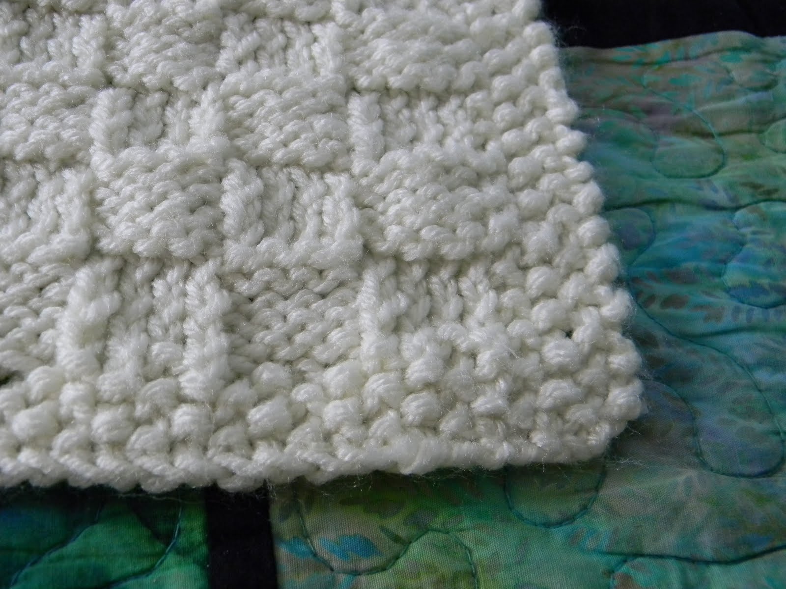 Craftopotamus: Basketweave Knit for Baby