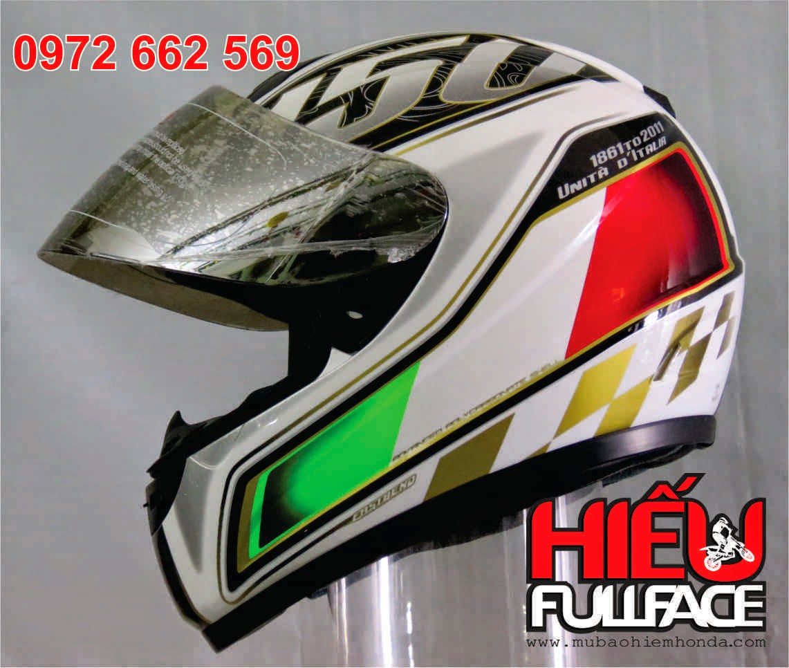 Chuyên bán nón bảo hiểm full face cho anh em có nhu cầu