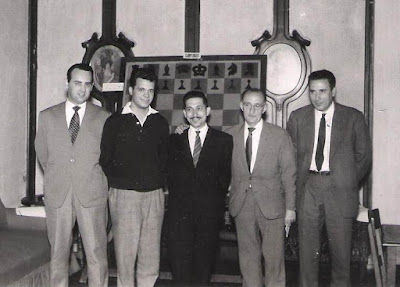 Club Ajedrez Barcelona en 1958
