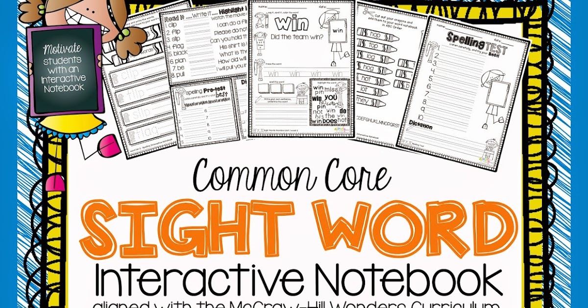 Create your own Interactive Spelling notebook Simply Sprout