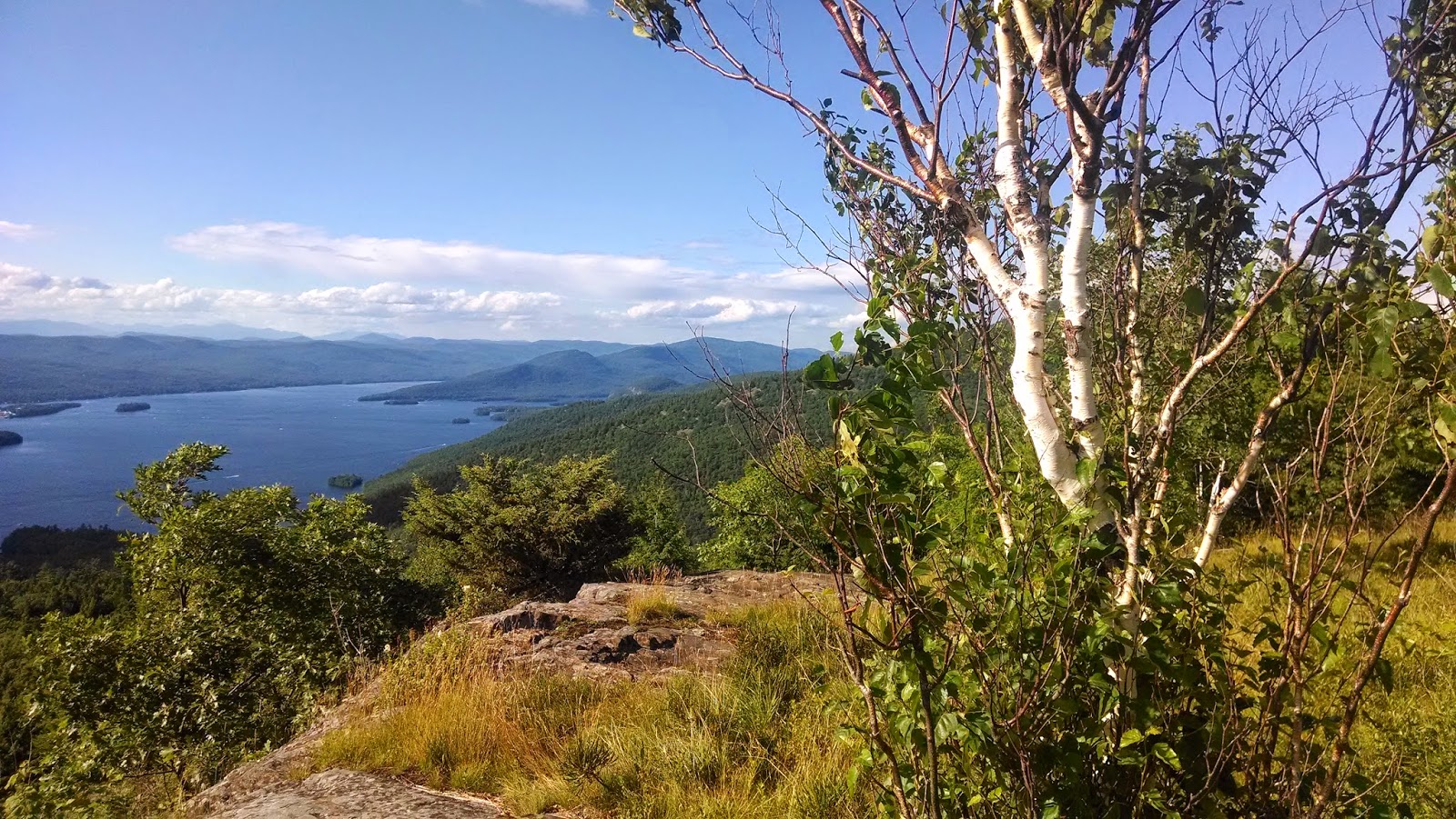 Off on Adventure Pilot Knob Mountain Lake Wild Forest 7/18/14