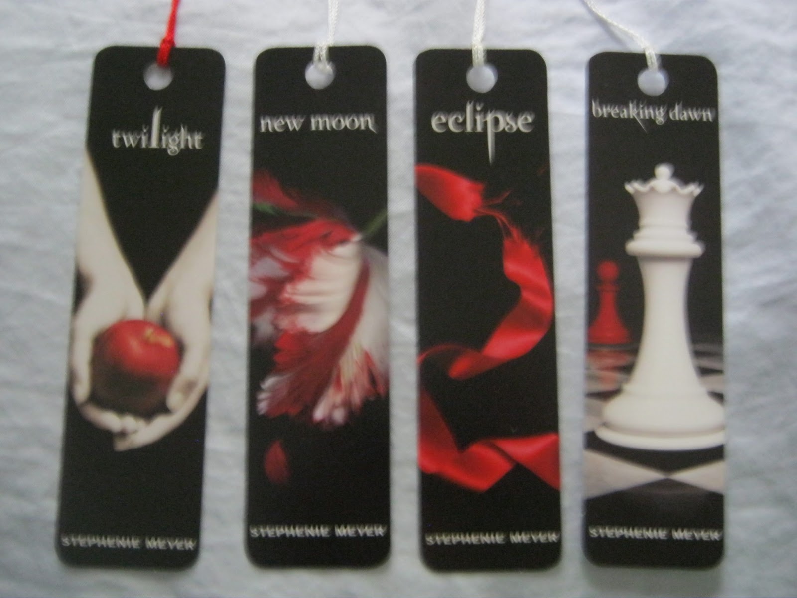 Free Printable Twilight Saga Bookmarks