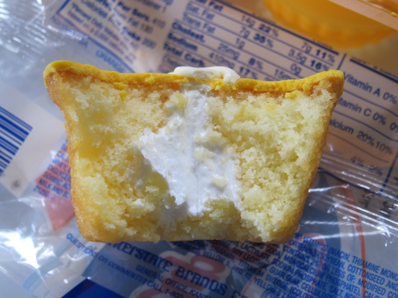 Review Hostess Orange CupCakes Brand Eating