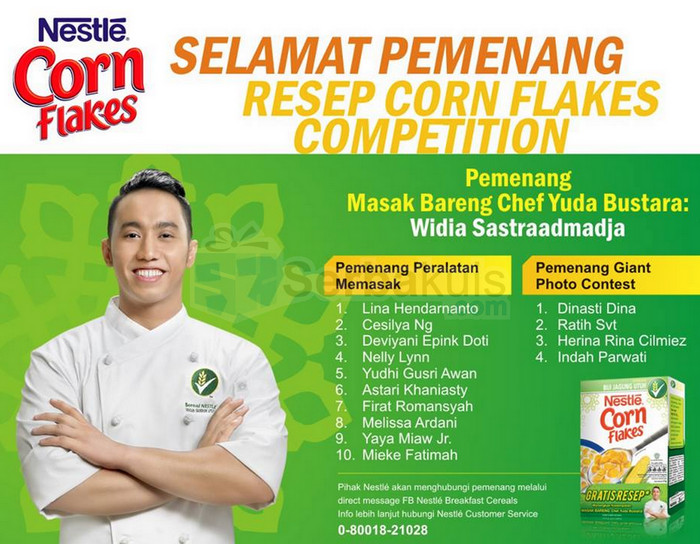 Pemenang Kontes Resep Nestle Corn Flakes Pemenang Kontes Resep Nestle Corn Flakes