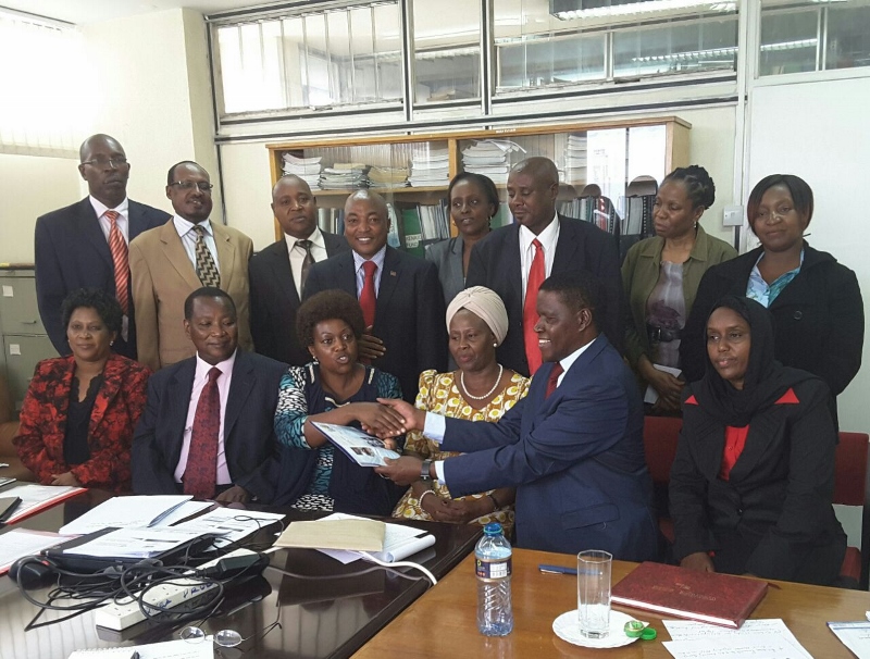 East African Legislative assembly Members from Kenya meets the EAC MSE leaders from Kenyan and the