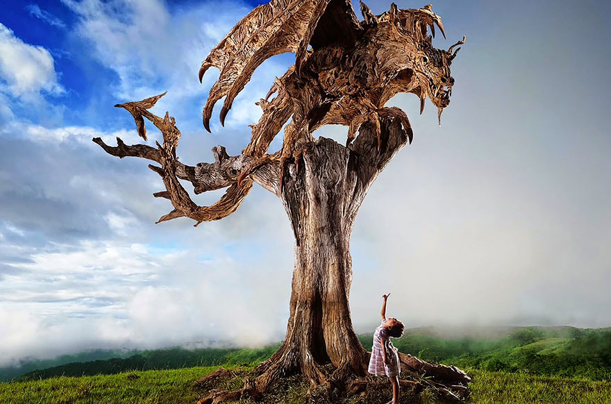 Sculptor Creates Incredible Life-Size Driftwood Animals Sculptor Creates Incredible Life-Size Driftwood Animals