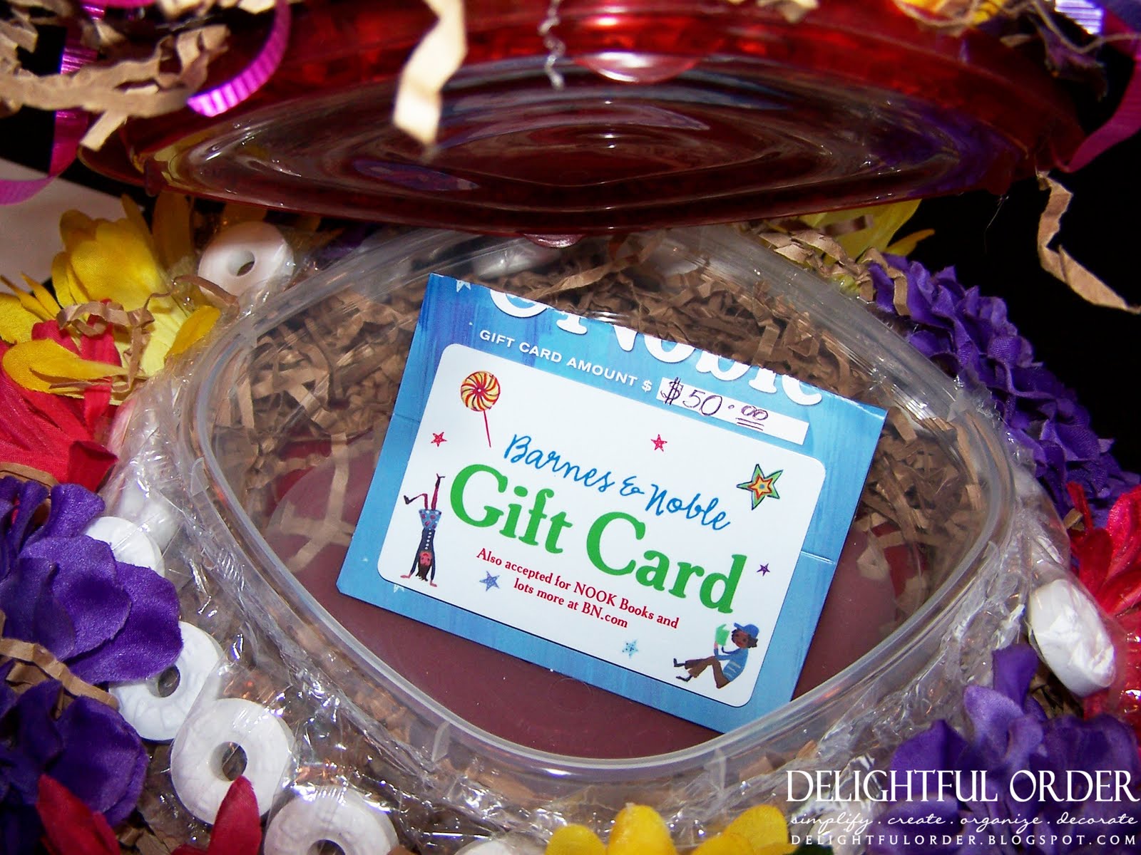 Delightful Order Candy 'Cake' Gift Idea