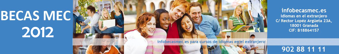 Becas de idiomas  MEC 2012