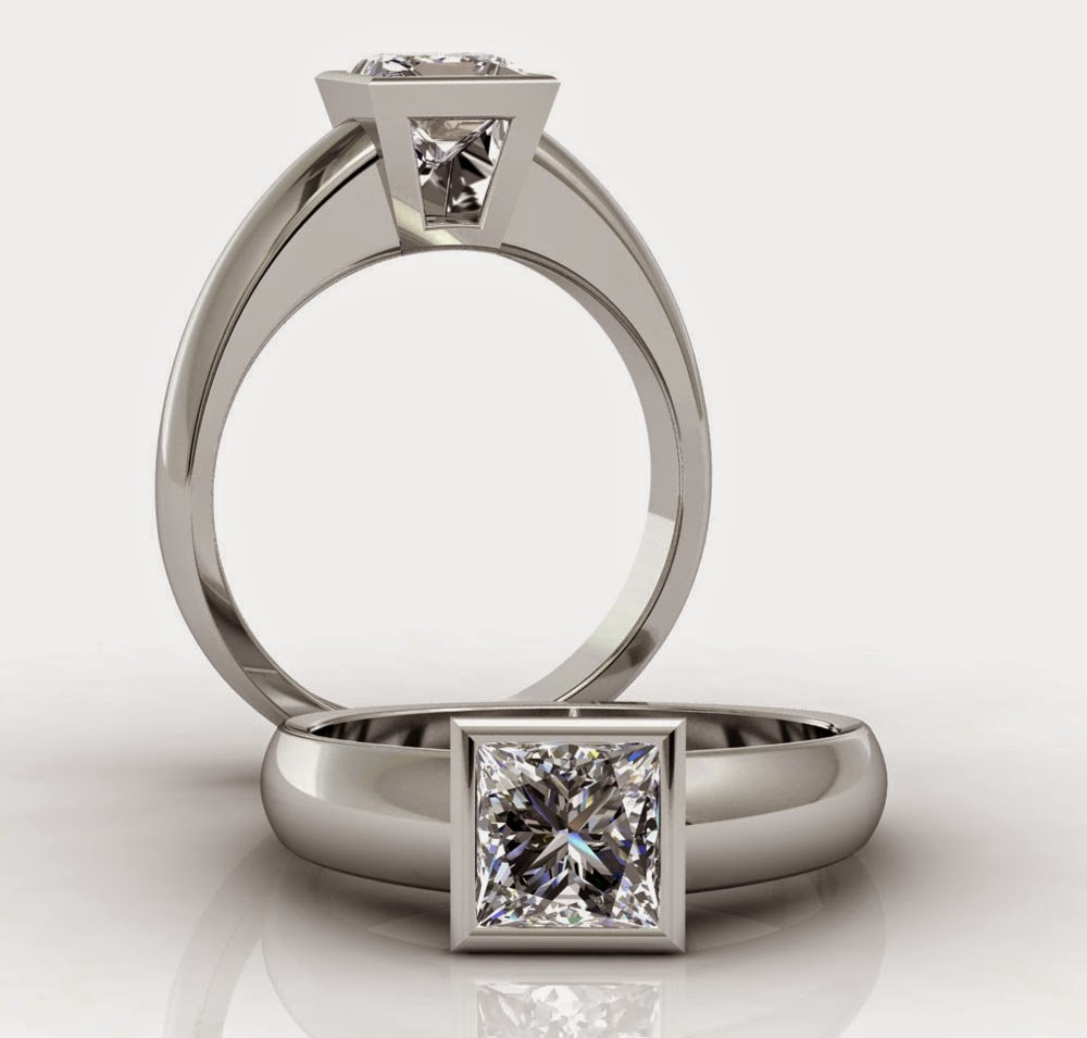 Oval Shaped Engagement Rings with White Diamond Design