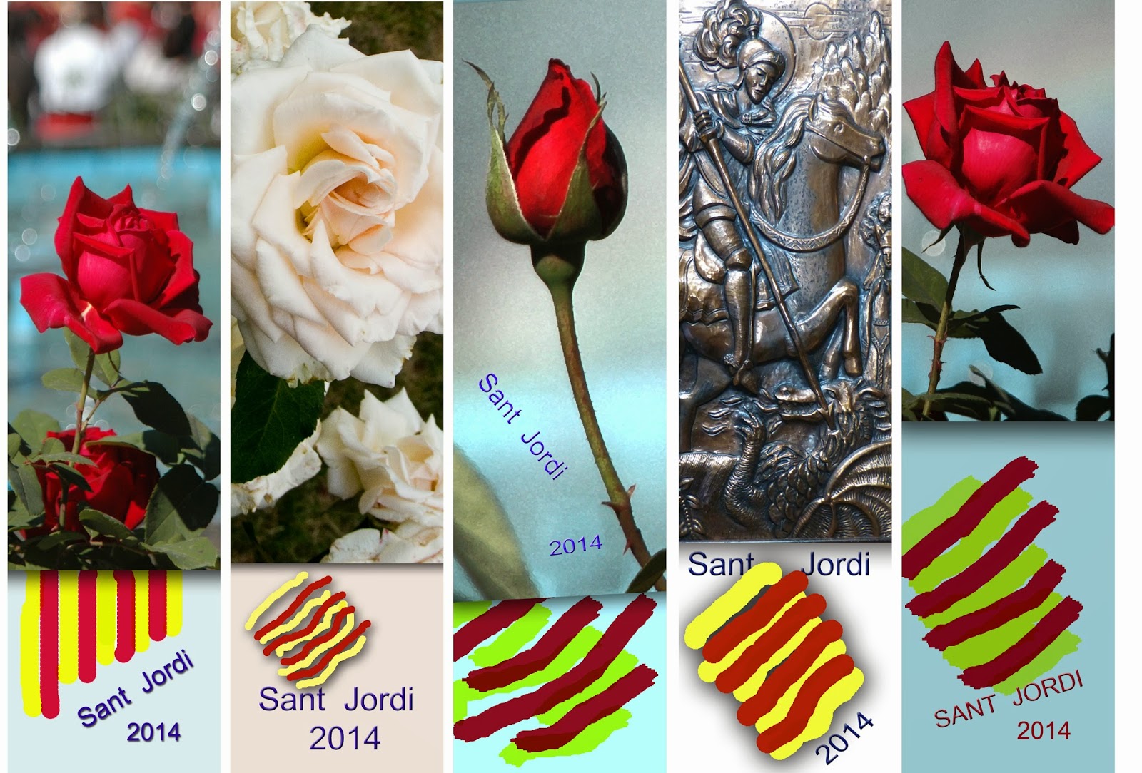 FELIZ DÍA DE SANT JORDI!!!!!!!!!!! Sant+Jordi+de+5+punts