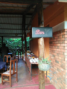 " Mango Bar " restaurant in " Gorilla African guest House " in Entebbe