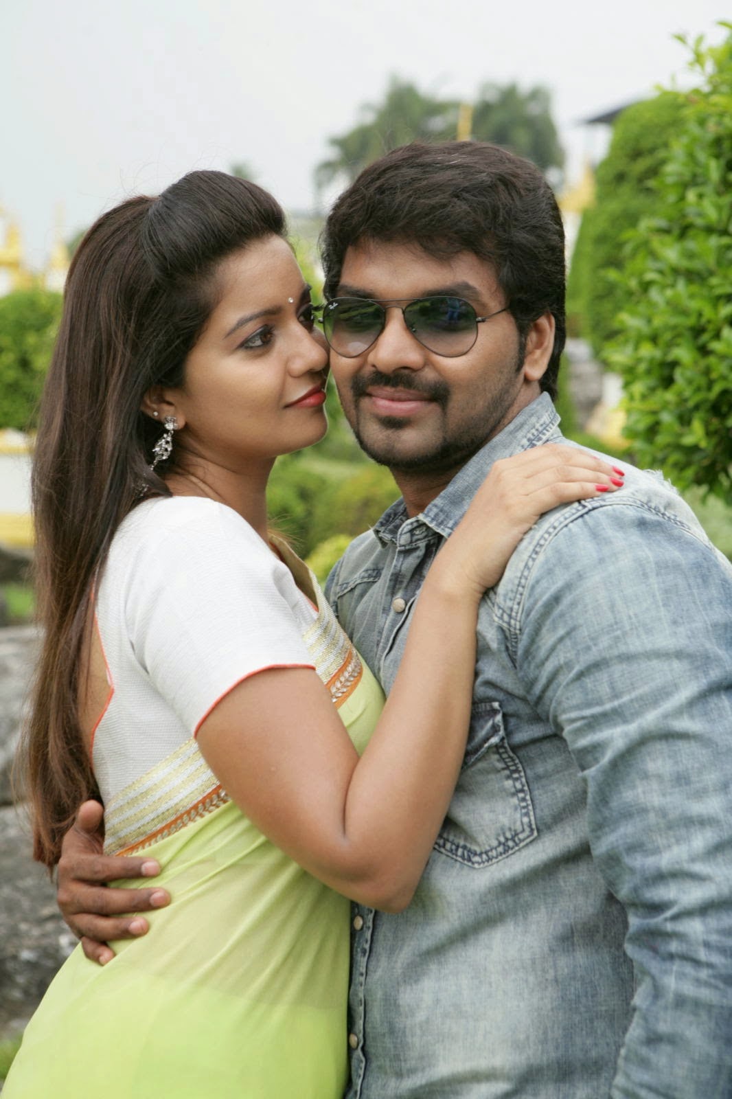 Colours Swathi in Saree from Vadacurry Movie Stylish Designer Sarees