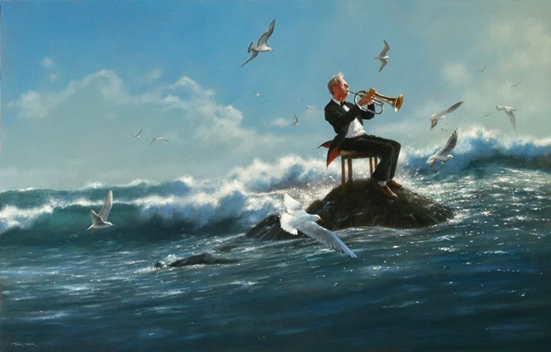 Jimmy Lawlor, 1967 - Irish Surrealist painter