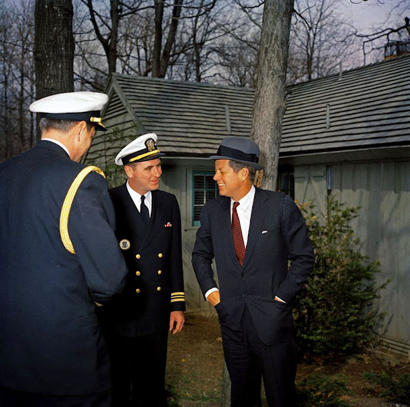 Jake's Presidential World JFK Wearing A Fedora