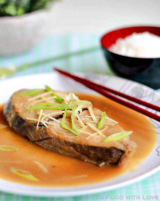 To Food with Love Mackerel Misoni (Poached Mackerel with Miso)