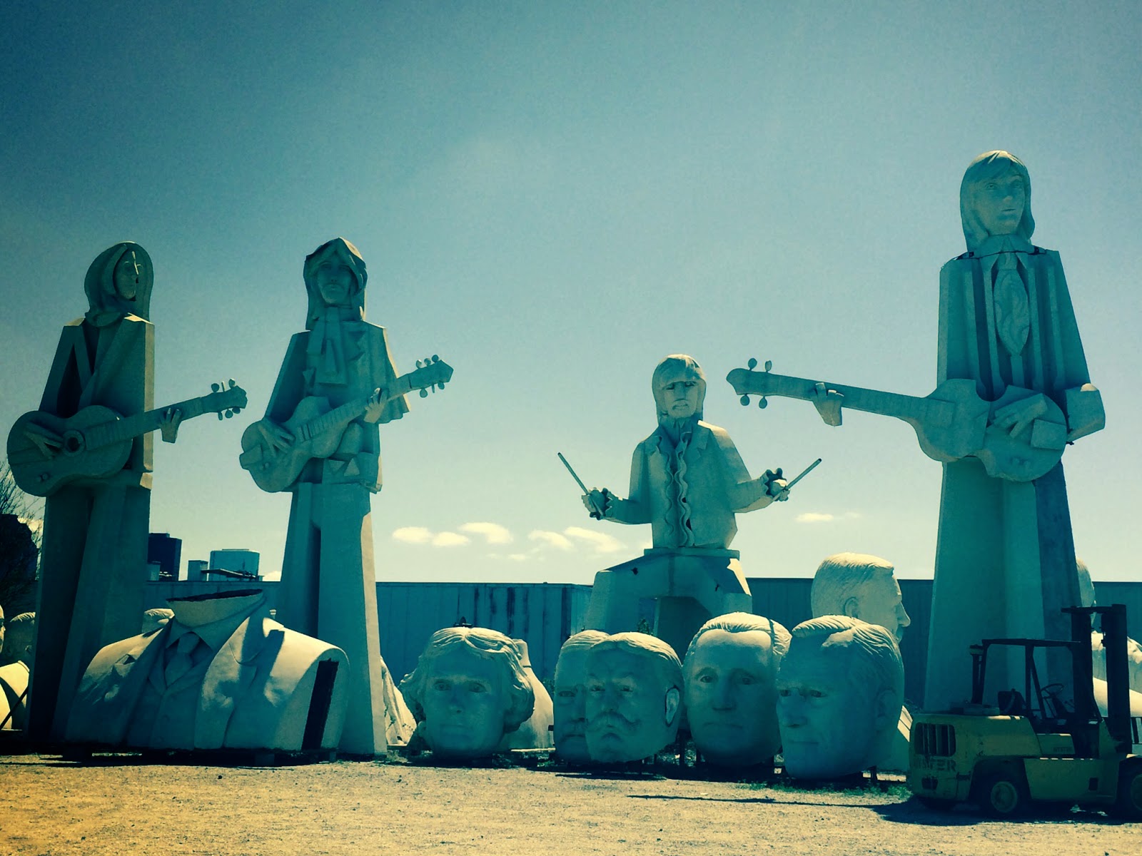 Houston Beatles Statues Trendy in Texas