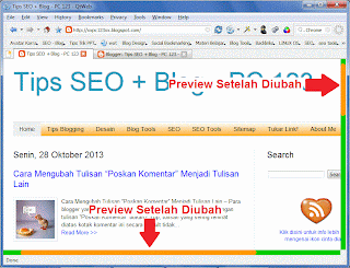 blog, seo, blogger, preview scrollbar pada blog yang telah diubah menjadi lebih keren
