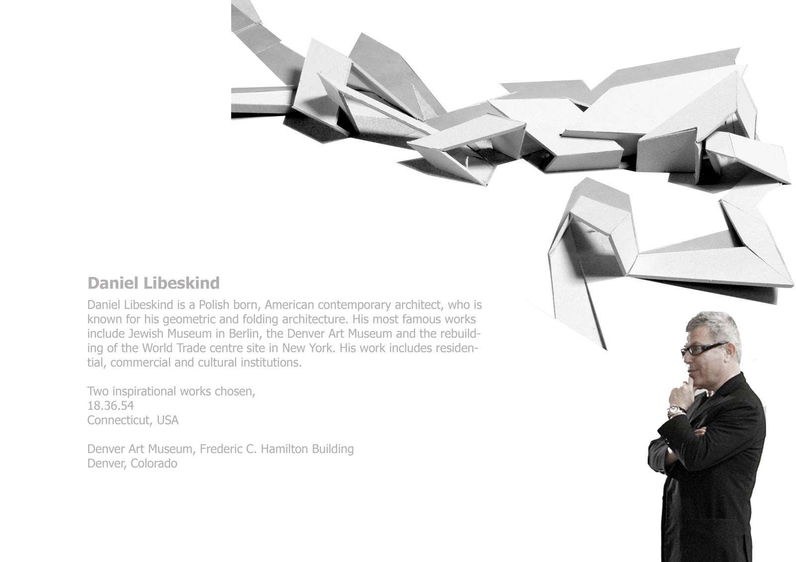 Salli Hanninen Arch 1390 Week 1 Folding Architecture Daniel Libeskind