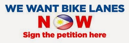 Sign the petition for Bike Lanes here in the Philippines