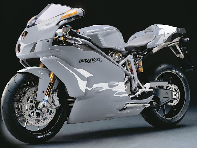 Ducati 999 White wallpaper