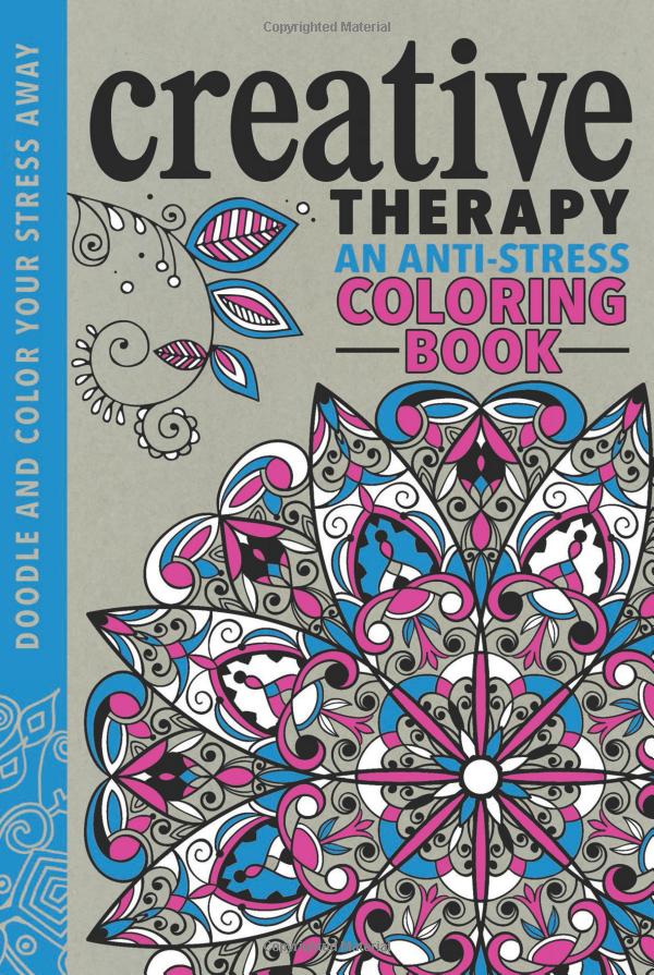 Creative Therapy An Anti Stress Coloring Book
