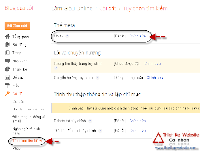 Những nâng cấp mới cho blogspot Đã gần như website chuyên nghiệp mo+ta Những nâng cấp mới cho blogspot Đã gần như website chuyên nghiệp