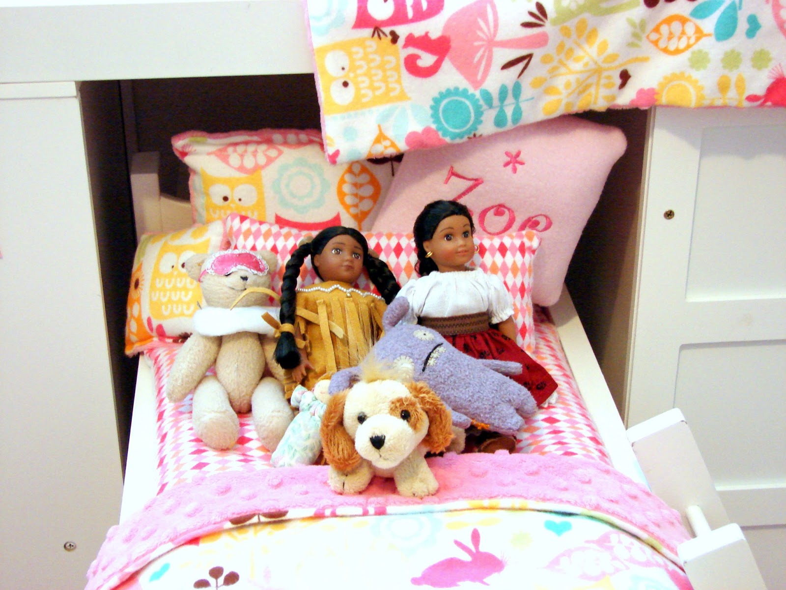 American Girl Doll Play Our Doll Play Area The Doll Bedroom
