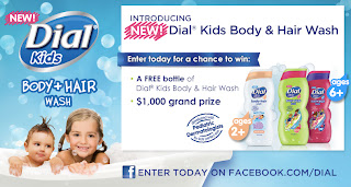 Dial+for+Kids+Body+Wash New Dial Kids Body & Hair Wash Giveaway - Review