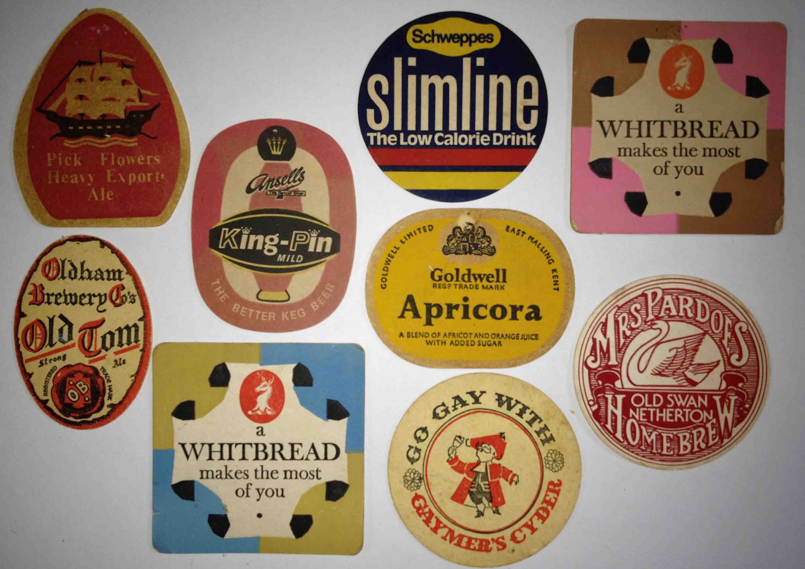 Vintage Beer Mats Vintage beer, Beer mats, Beer