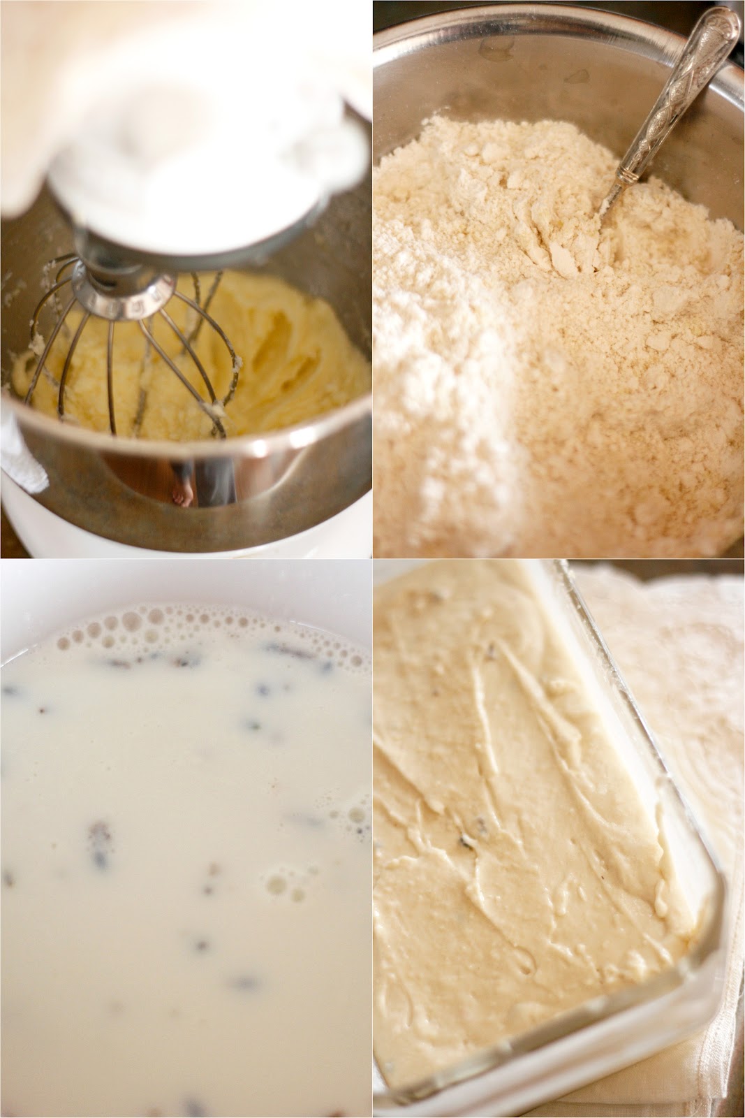 Blackberries and Rosemary Homemade Vanilla Lavender Tea Bread