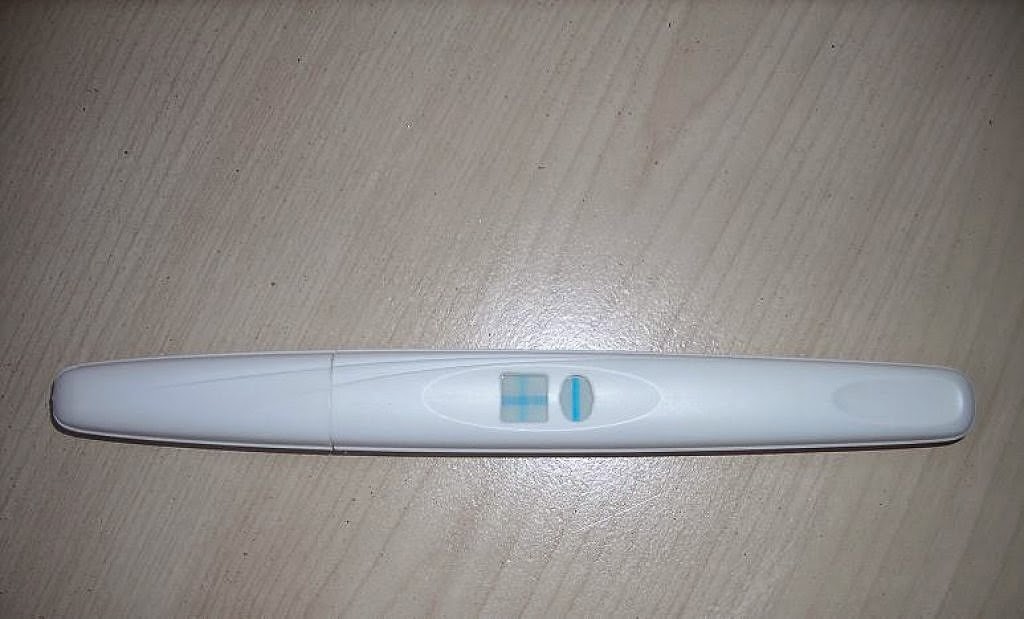 test de embarazo negativo