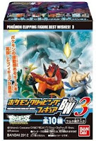 Pokemon Clipping Figure BW3 Bandai Package